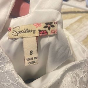 Girls beautiful dress size 8 formal wedding special occasion
